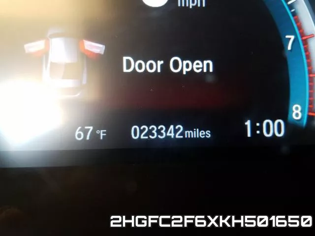 2HGFC2F6XKH501650 фото 9