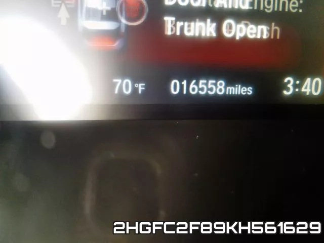 2HGFC2F89KH561629 фото 9