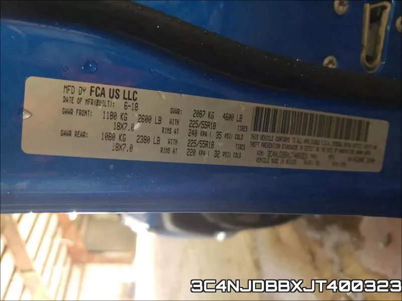 3C4NJDBBXJT400323 фото 2