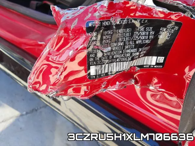 3CZRU5H1XLM706636 фото 2