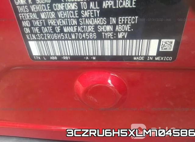 3CZRU6H5XLM704586 фото 10