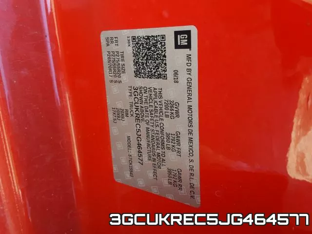 3GCUKREC5JG464577 фото 2
