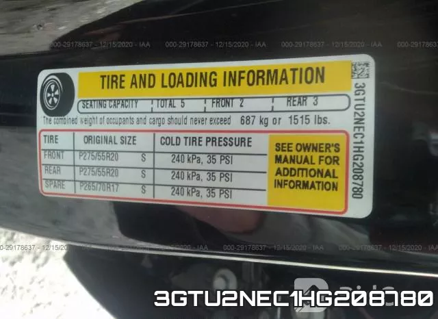 3GTU2NEC1HG208780 фото 10