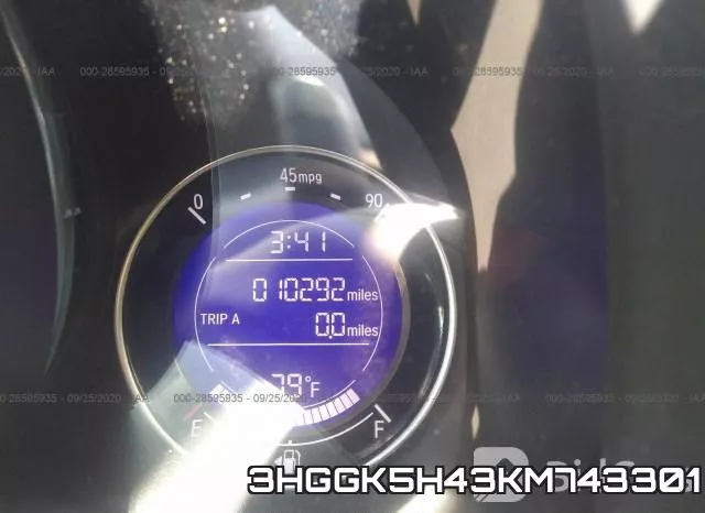 3HGGK5H43KM743301 фото 8