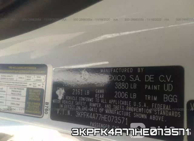 3KPFK4A77HE073571 фото 10