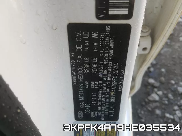 3KPFK4A79HE035534 фото 2
