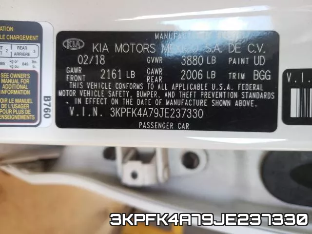 3KPFK4A79JE237330 фото 2