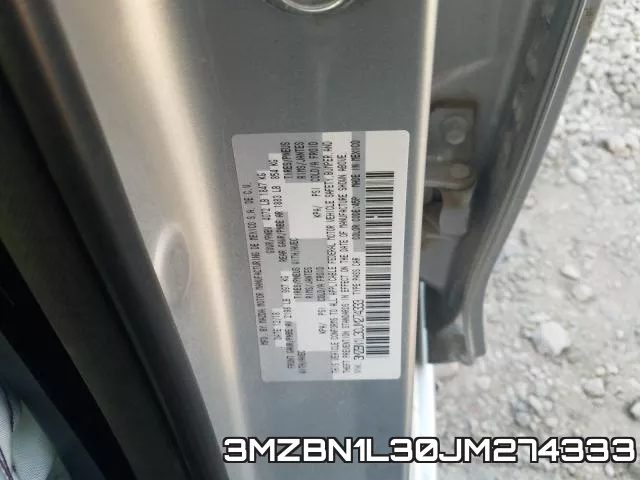 3MZBN1L30JM274333 фото 2