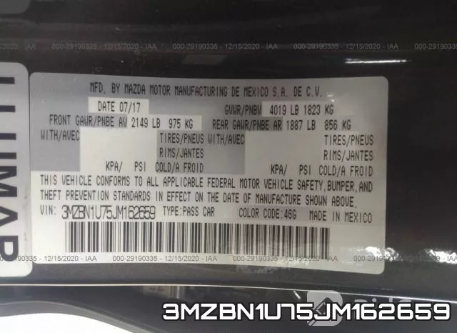 3MZBN1U75JM162659 фото 10