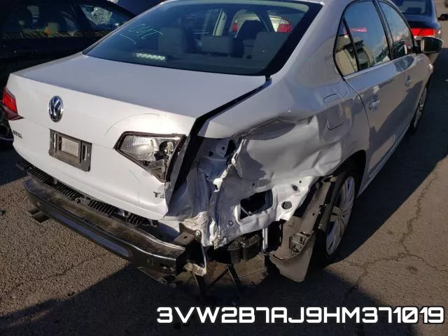 3VW2B7AJ9HM371019 фото 9