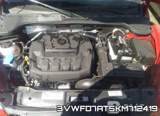 3VWFD7AT5KM712419 фото 2