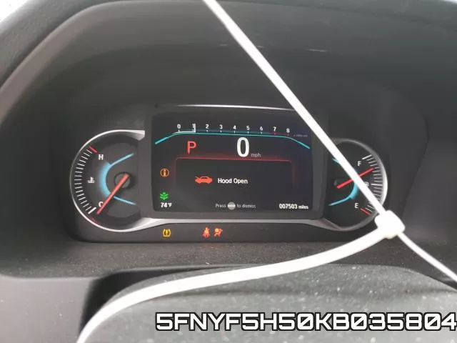 5FNYF5H50KB035804 фото 9