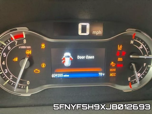 5FNYF5H9XJB012693 фото 9