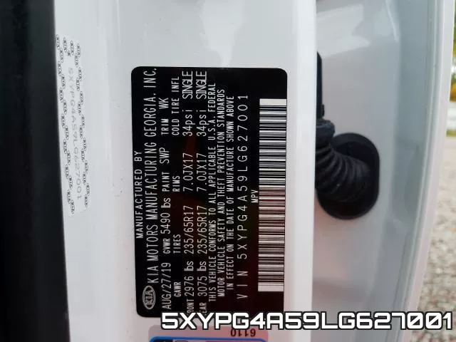 5XYPG4A59LG627001 фото 2