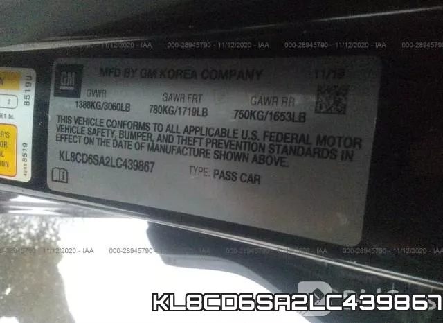 KL8CD6SA2LC439867 фото 10
