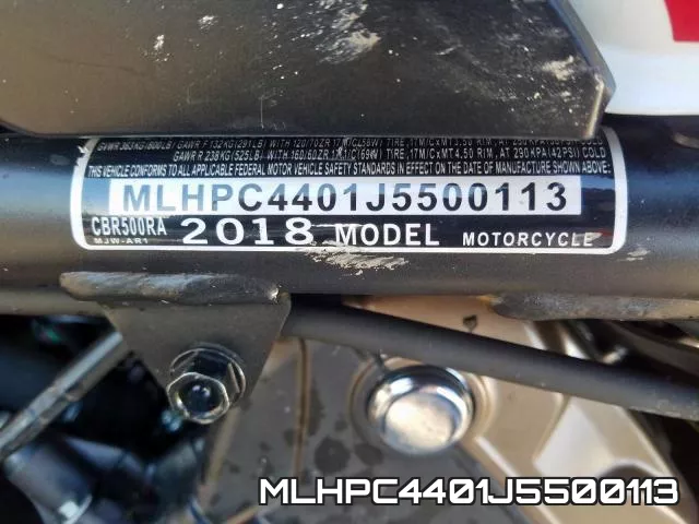 MLHPC4401J5500113 фото 2