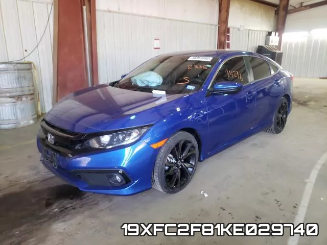 19XFC2F81KE029740 фото 3