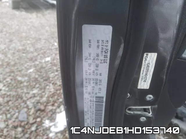 1C4NJDEB1HD153740 фото 2