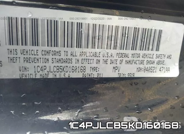 1C4PJLCB5KD160168 фото 10