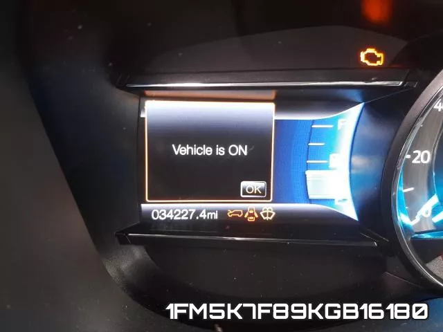 1FM5K7F89KGB16180 фото 9