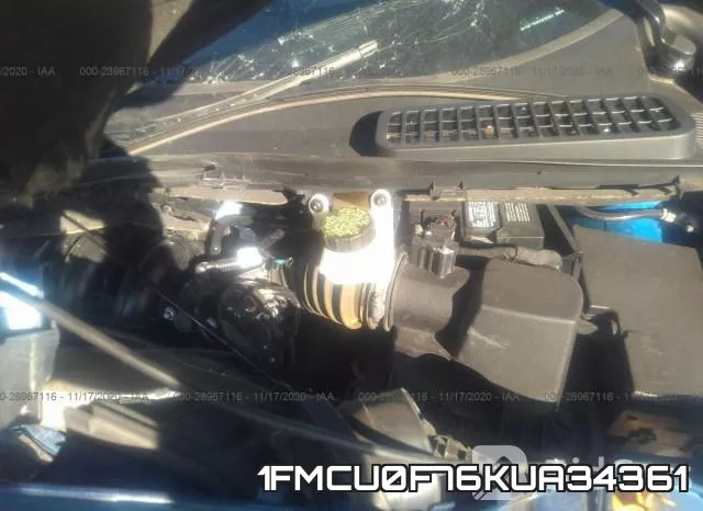 1FMCU0F76KUA34361 фото 2