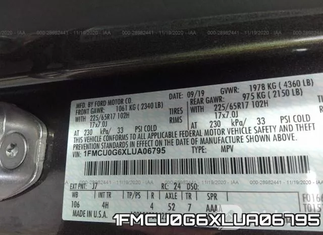 1FMCU0G6XLUA06795 фото 10