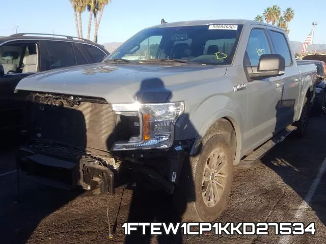 1FTEW1CP1KKD27534 фото 3