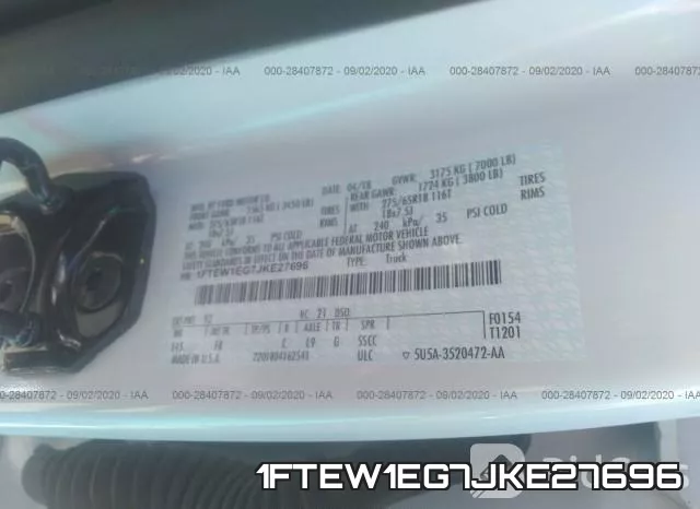 1FTEW1EG7JKE27696 фото 10