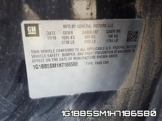 1G1BB5SM1H7186580 фото 2