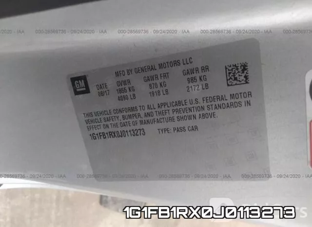 1G1FB1RX0J0113273 фото 10