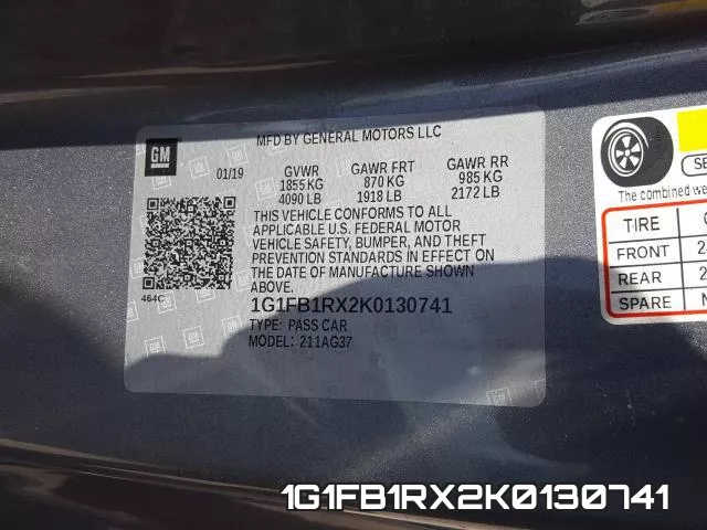 1G1FB1RX2K0130741 фото 2