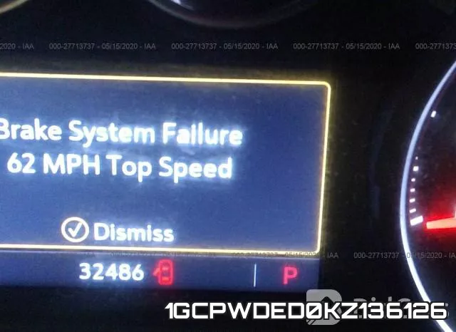 1GCPWDED0KZ136126 фото 8