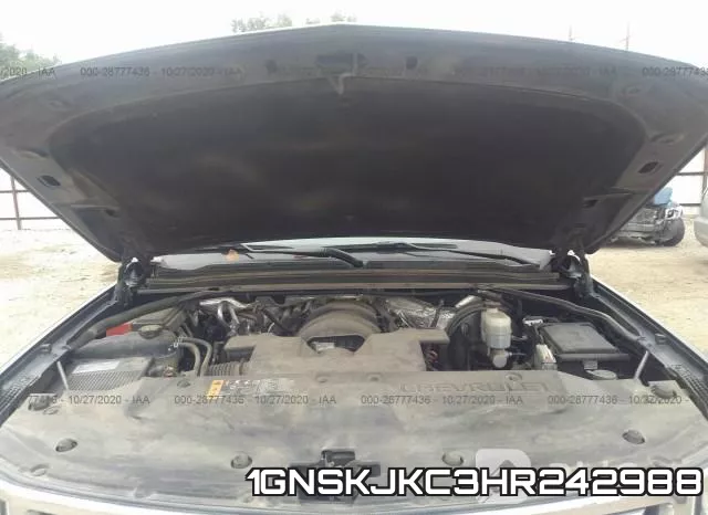 1GNSKJKC3HR242988 фото 2