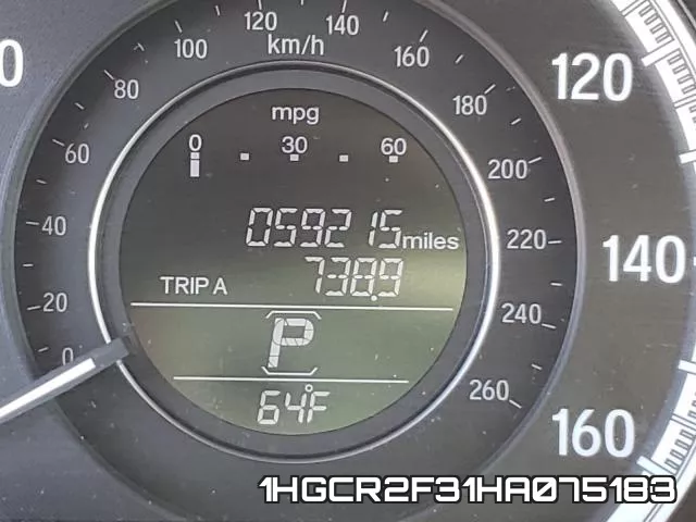 1HGCR2F31HA075183 фото 9