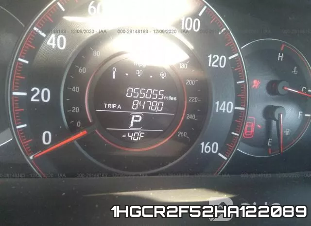 1HGCR2F52HA122089 фото 8