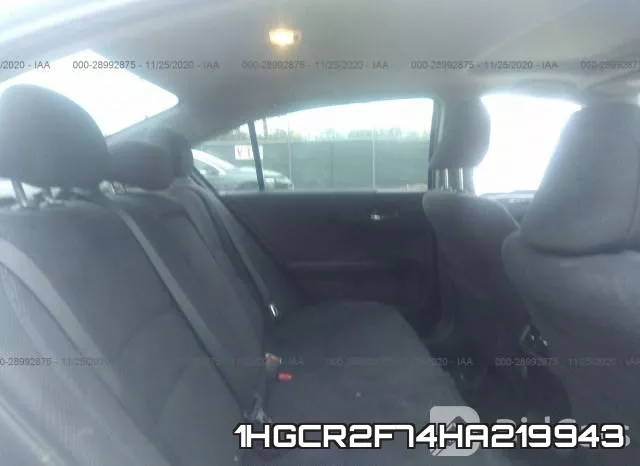 1HGCR2F74HA219943 фото 8