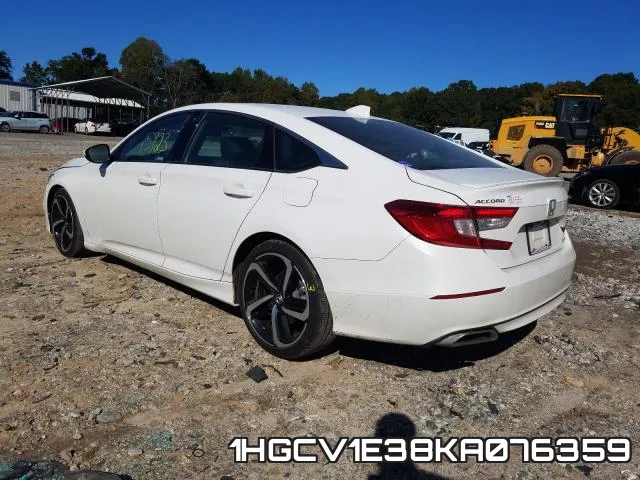 1HGCV1E38KA076359 фото 4