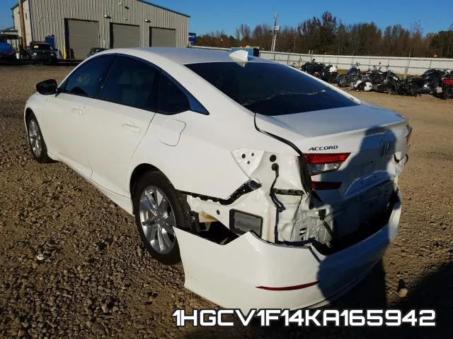 1HGCV1F14KA165942 фото 4