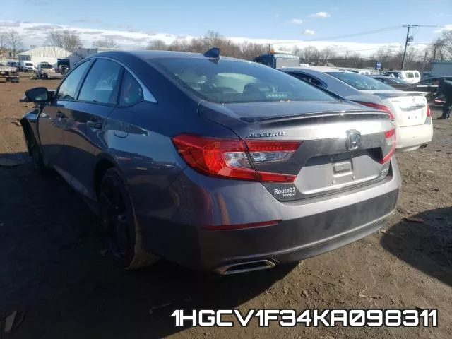 1HGCV1F34KA098311 фото 4