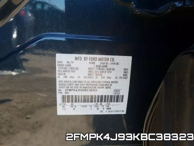 2FMPK4J93KBC38323 фото 2
