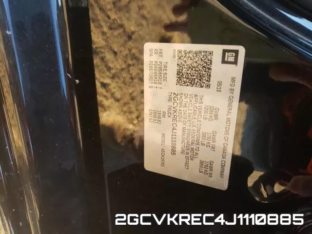2GCVKREC4J1110885 фото 2