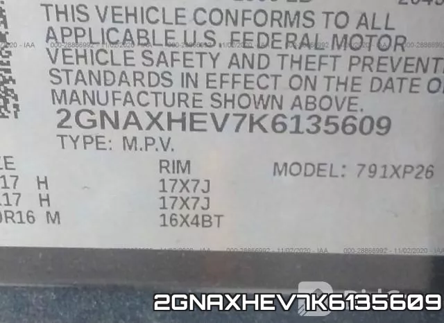 2GNAXHEV7K6135609 фото 10