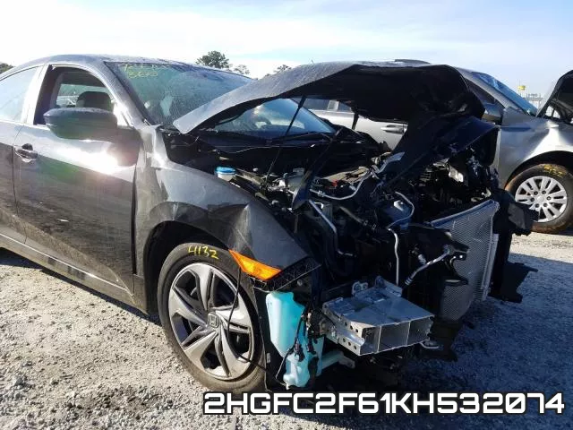 2HGFC2F61KH532074 фото 10