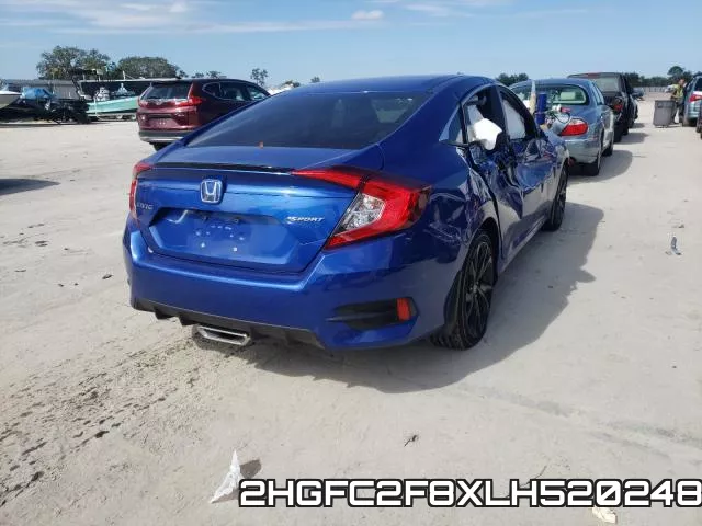 2HGFC2F8XLH520248 фото 4