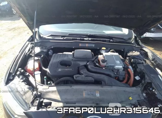 3FA6P0LU2HR315646 фото 2