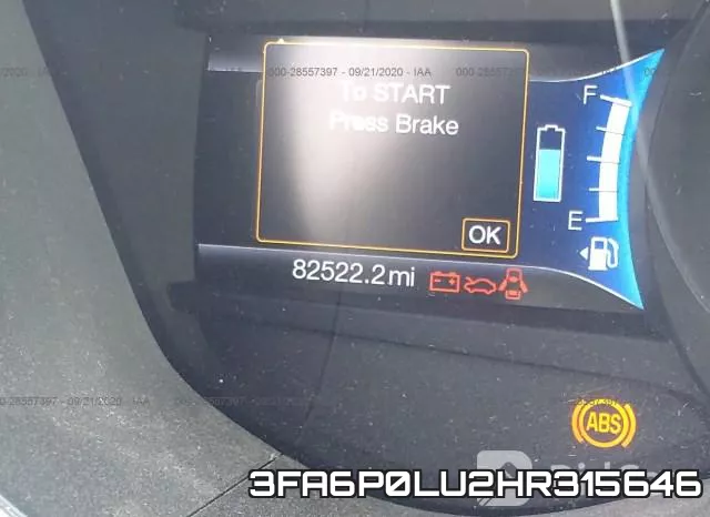 3FA6P0LU2HR315646 фото 7