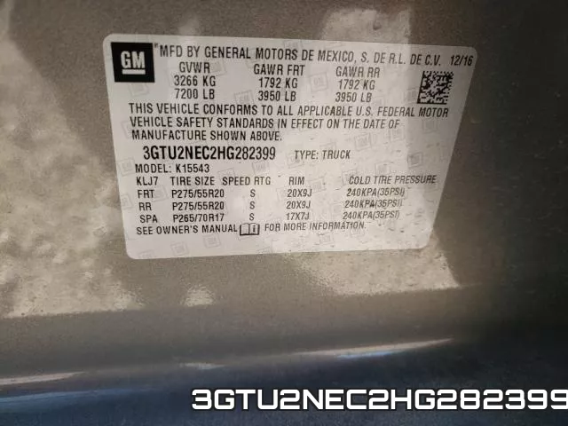 3GTU2NEC2HG282399 фото 2