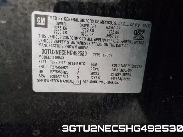 3GTU2NEC5HG492530 фото 2