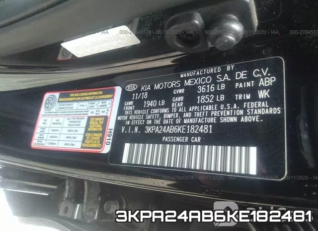 3KPA24AB6KE182481 фото 10