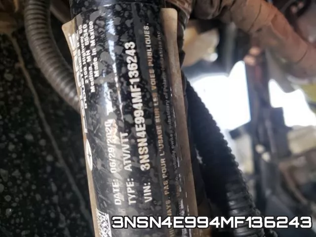 3NSN4E994MF136243 фото 2